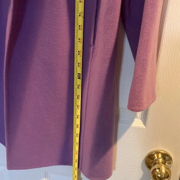 Eileen Fisher Open Jacket/Coat Light Plum/Purple Sz Petite S - Picture 7 of 12